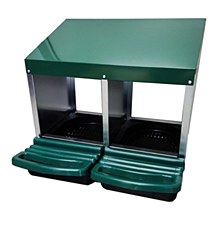 iPetz Roll Away 2 Bay Nesting Box