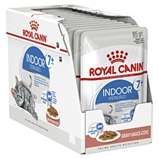 Royal Canin Indoor Sterilised Adult 7+ 12x85g Wet Cat Food