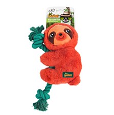 All For Paws Cuddle Sloth with Rope Dog Toy