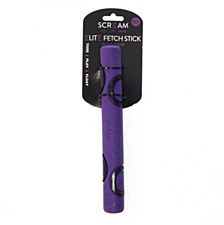 Scream Elite Fetch Stick Loud Purple & Black Medium Dog Toy