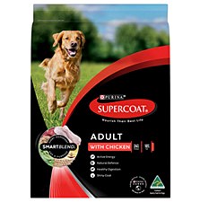 Supercoat Adult with Chicken 2.8kg Dry Dog Food