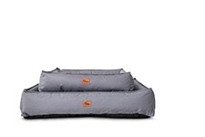 Superior Pet Goods Lounger Grey Large Dog Bed