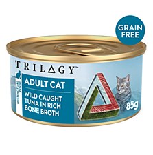 Trilogy Adult Cat Tuna in Bone Broth Wet Cat Food 85g