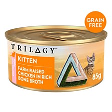 Trilogy Kitten Chicken in Bone Broth Wet Cat Food 85g