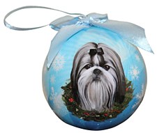 Swish Collection Christmas Bauble Shih Tzu