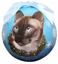 Swish Collection Christmas Bauble Siamese Cat