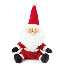 FuzzYard Fat Santa Small Christmas Dog Toy