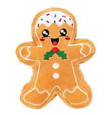 FuzzYard Fred The Gingerbread Large Christmas Dog Toy
