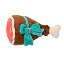 FuzzYard Humble Holiday Ham Christmas Dog Toy