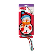 KONG Holiday Crackles Santa Kitty Christmas Cat Toy