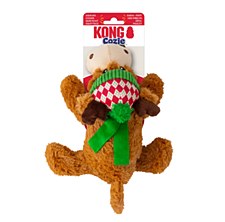 KONG Holiday Cozie Reindeer Christmas Dog Toy