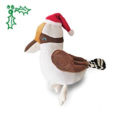 Kazoo Plush Kookaburra Medium Christmas Dog Toy