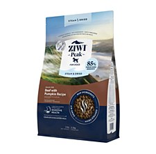Ziwi Peak Steam & Dried Beef with Pumpkin Recipe Dry Dog Food 3.2kg