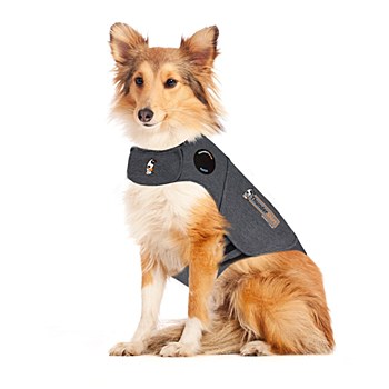 ThunderShirt Dog Anxiety Jacket Heather Grey Medium