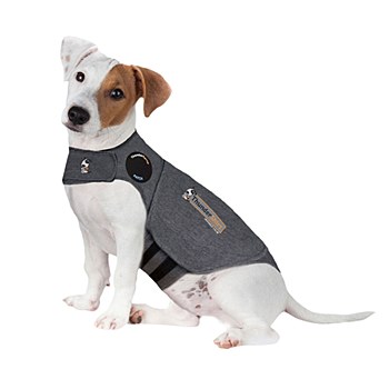 ThunderShirt Dog Anxiety Jacket Heather Grey Small