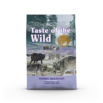 Taste of the Wild Grain Free Canine Sierra Mountain 12.2kg Dry Dog Food
