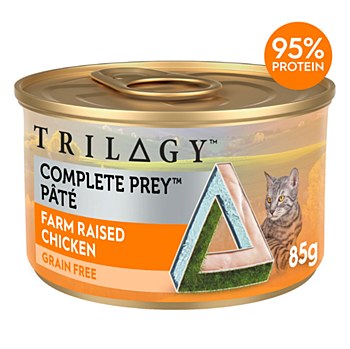 Trilogy Pate Grain Free Chicken Wet Cat Food 85g