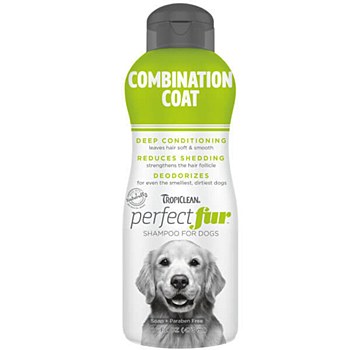 Tropiclean PerfectFur Combination Coat Dog Shampoo 473ml