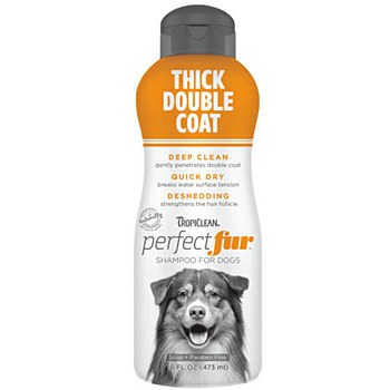 Tropiclean PerfectFur Thick Double Coat Dog Shampoo 473ml