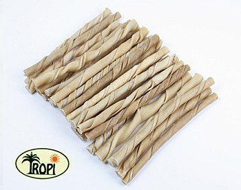 Tropi Twisted Sticks 5 inch Dog Treats (50 Pack)