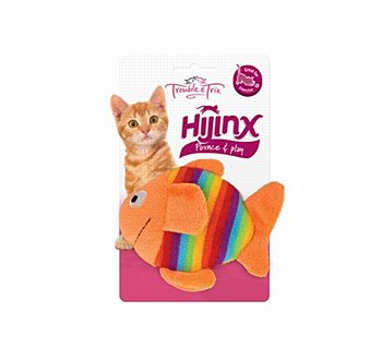 Trouble &amp; Trix HiJinx Fish Cat Toy