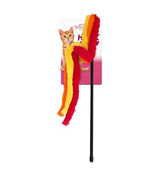 Trouble &amp; Trix HiJinx Towel Wand 45cm Cat Toy