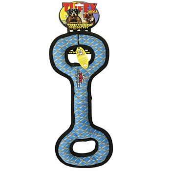 Tuffy Mega Tug-O-War Oval Chain Pattern Dog Toy