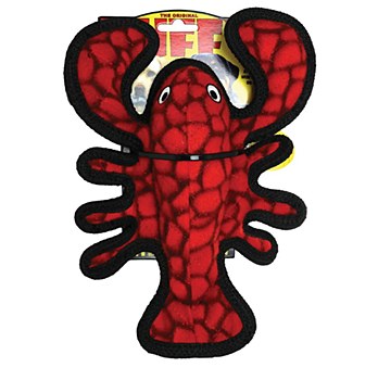 Tuffy Sea Creature Jr Lobster Dog Toy