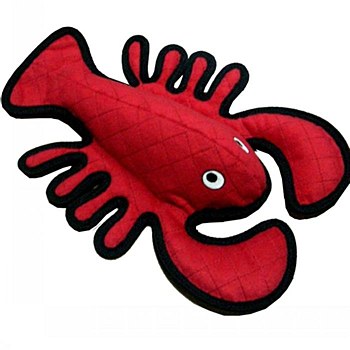 Tuffy Sea Creatures Larry Lobster Dog Toy