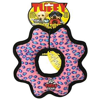 Tuffy Ultimate Gear Ring Pink Dog Toy