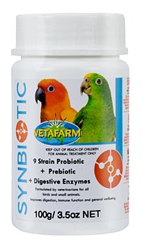 Vetafarm Synbiotic Avian 100g