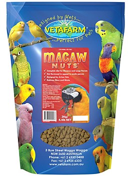 Vetafarm Macaw Nuts 2kg Bird Food