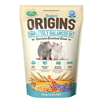 Vetafarm Rat and Mouse Food Rodent Origins 350g