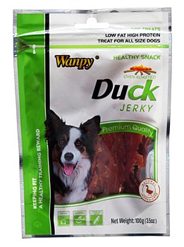 Wanpy Duck Jerky 100g Dog Treats