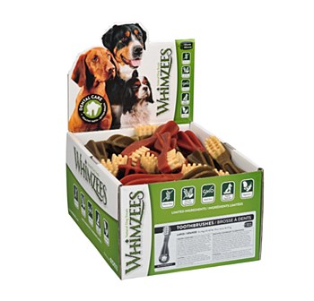 Whimzees Toothbrush Star Large Dog Treats (30 Pack)