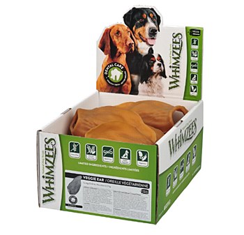 Whimzees Veggie Ear Dog Treats (18 Pack)
