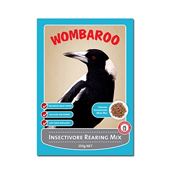 Wombaroo Insectivore Rearing Mix 250g Bird Food