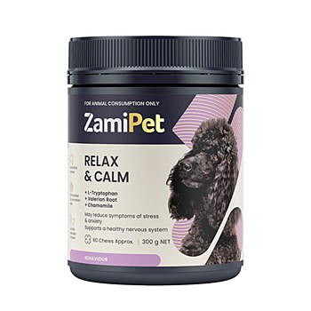 ZamiPet Relax &amp; Calm Chews for Dogs 300g