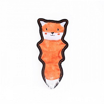 ZippyPaws Storybook Skinny Peltz Fox Plush Dog Toy