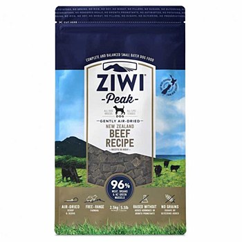 Ziwi Peak Air Dried Beef 2.5kg Dry Dog Food