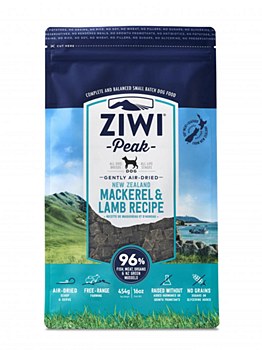 Ziwi Peak Air Dried Mackerel &amp; Lamb 454g Dry Dog Food