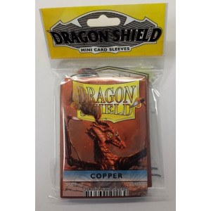 Dragon Shield: 50 Small Copper Sleeves