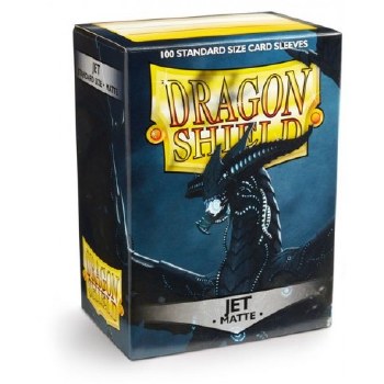 Dragon Shield: 100 Matte Jet Sleeves