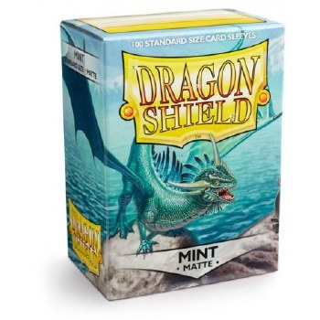 Dragon Shield: 100 Matte Mint Sleeves