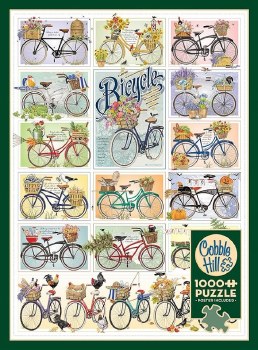 Bicycles 1000 piece puzzle