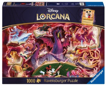 Lorcana 1000 Piece Ruby Puzzle