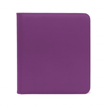Dex Protection Zip Binder 12-Pocket Purple