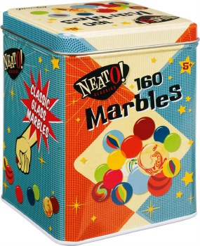 Neato! 160 Classic Glass Marbles