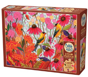 275 Piece Springtime Goldfinches Puzzle
