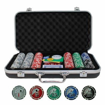 300 Chip Alum Poker Set ANKER
